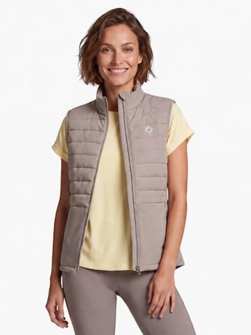 mymotus Sportbodywarmer in Beige: voorkant