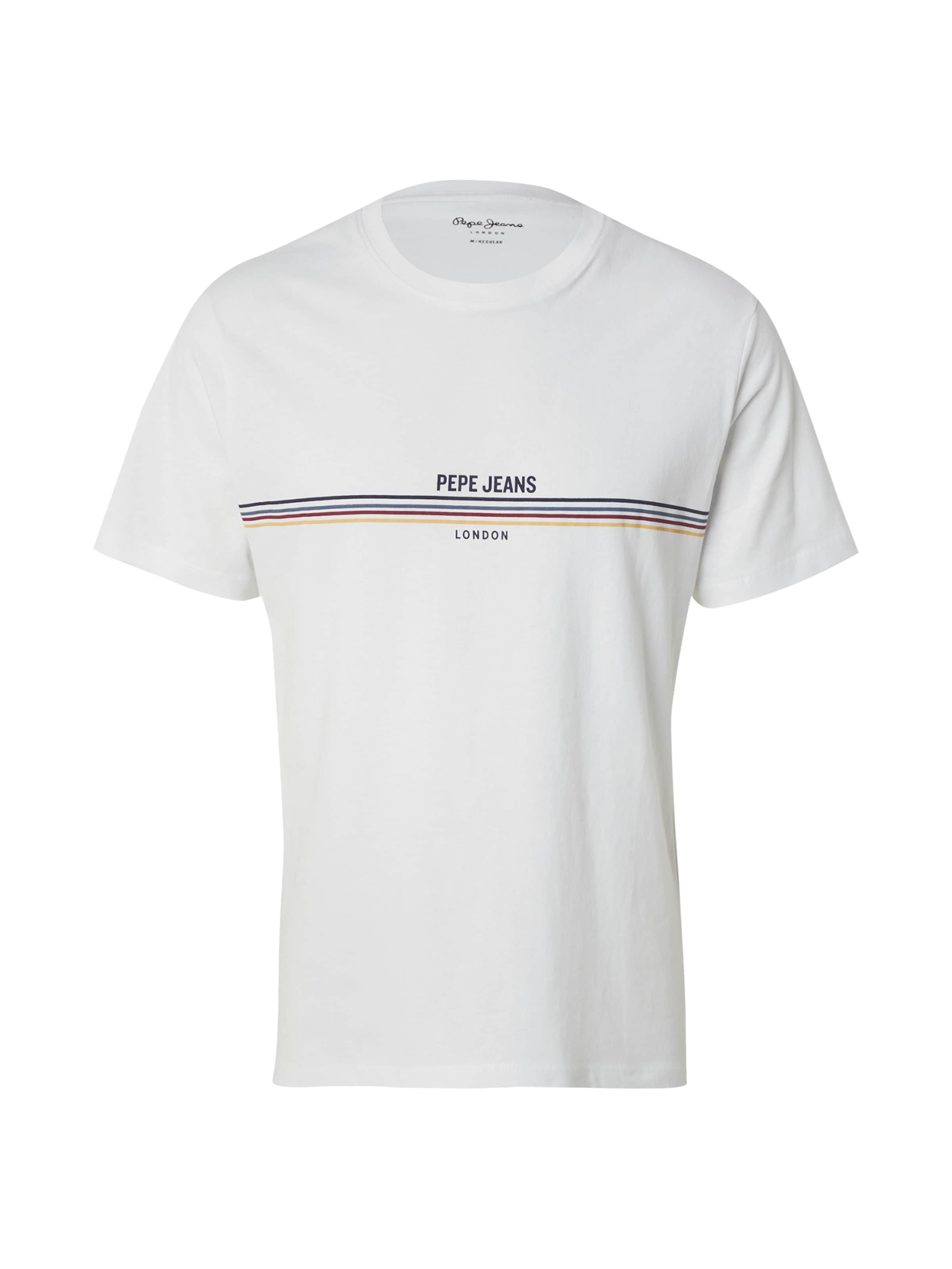 Pepe Jeans T-Shirt in Weiß: Vorderseite