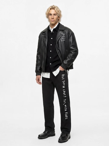 KARL LAGERFELD JEANS - Chaqueta de entretiempo 'KLJ X Pietro Terzini' en negro