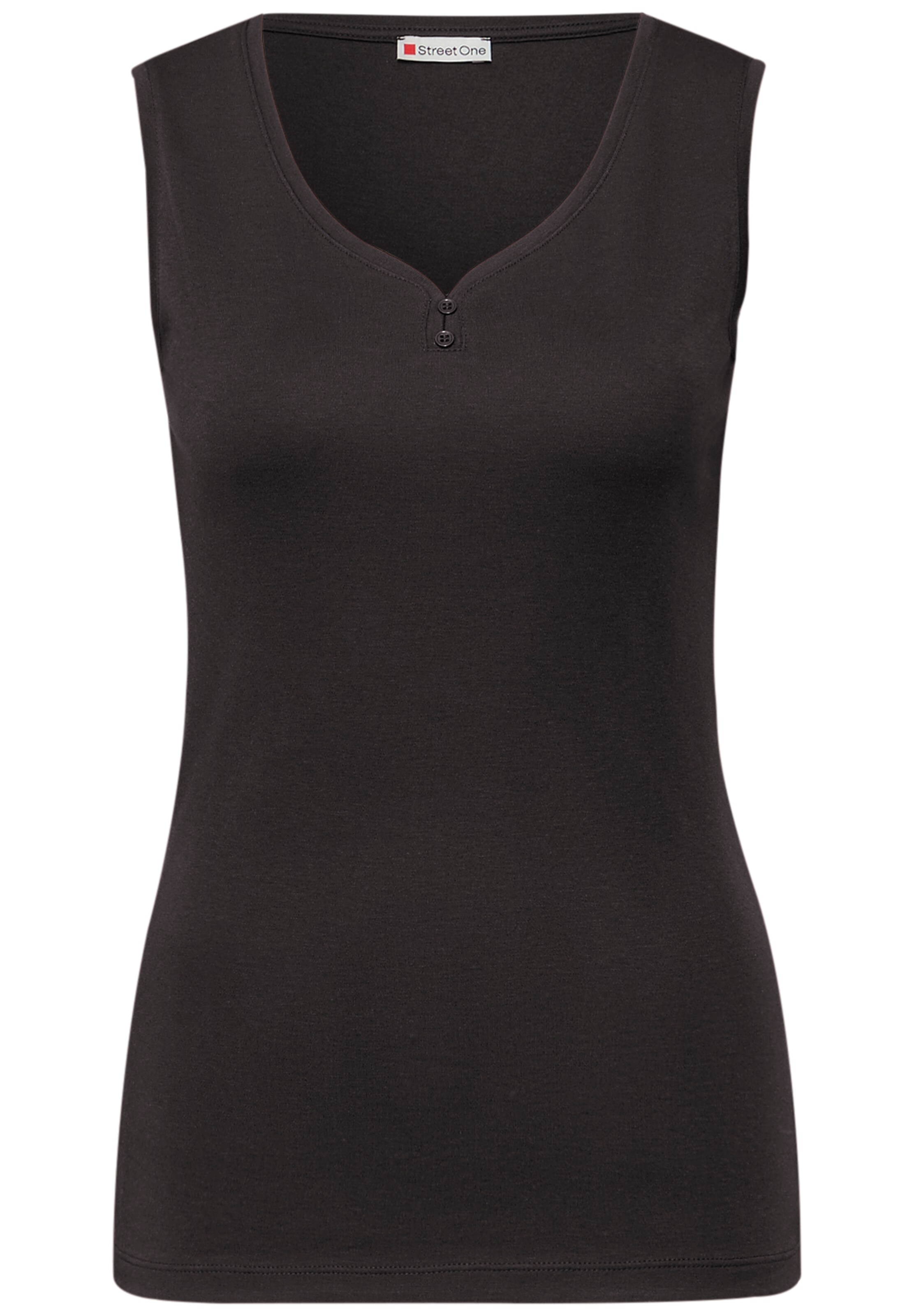 STREET ONE Top in Brown: front