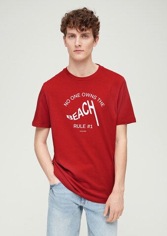 s.Oliver T-Shirt in Rot: Vorderseite