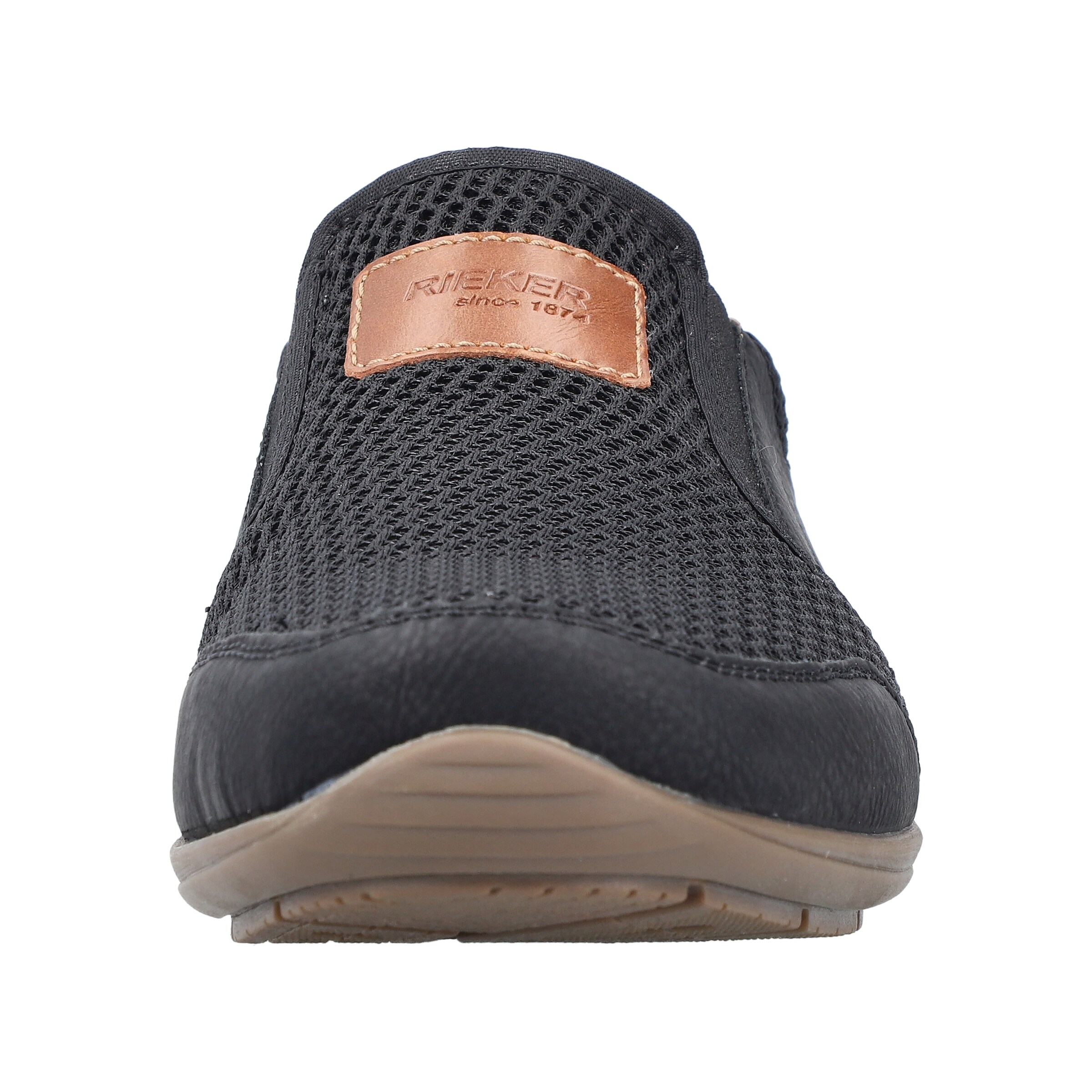 melns Rieker Brīvā laika apavi bez aizdares