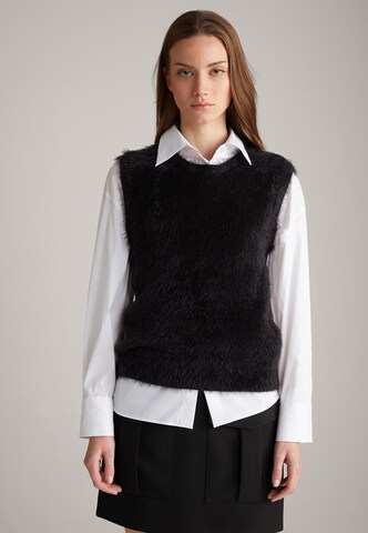 JOOP! Knitted Vest in Black: front