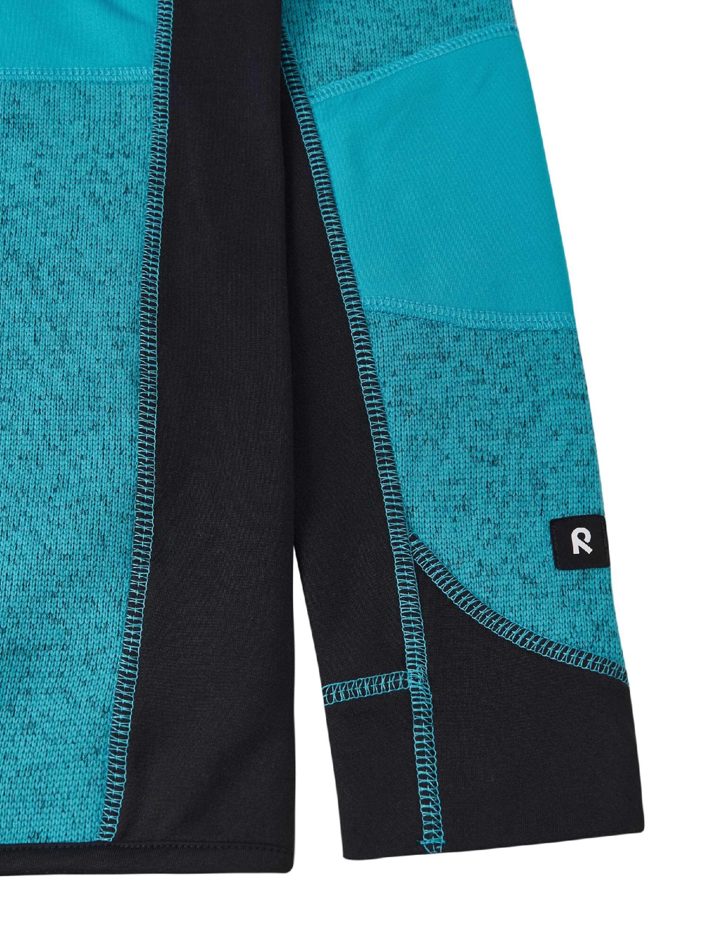 Reima Fleece jas 'Liukuen' in Blauw: zijkant
