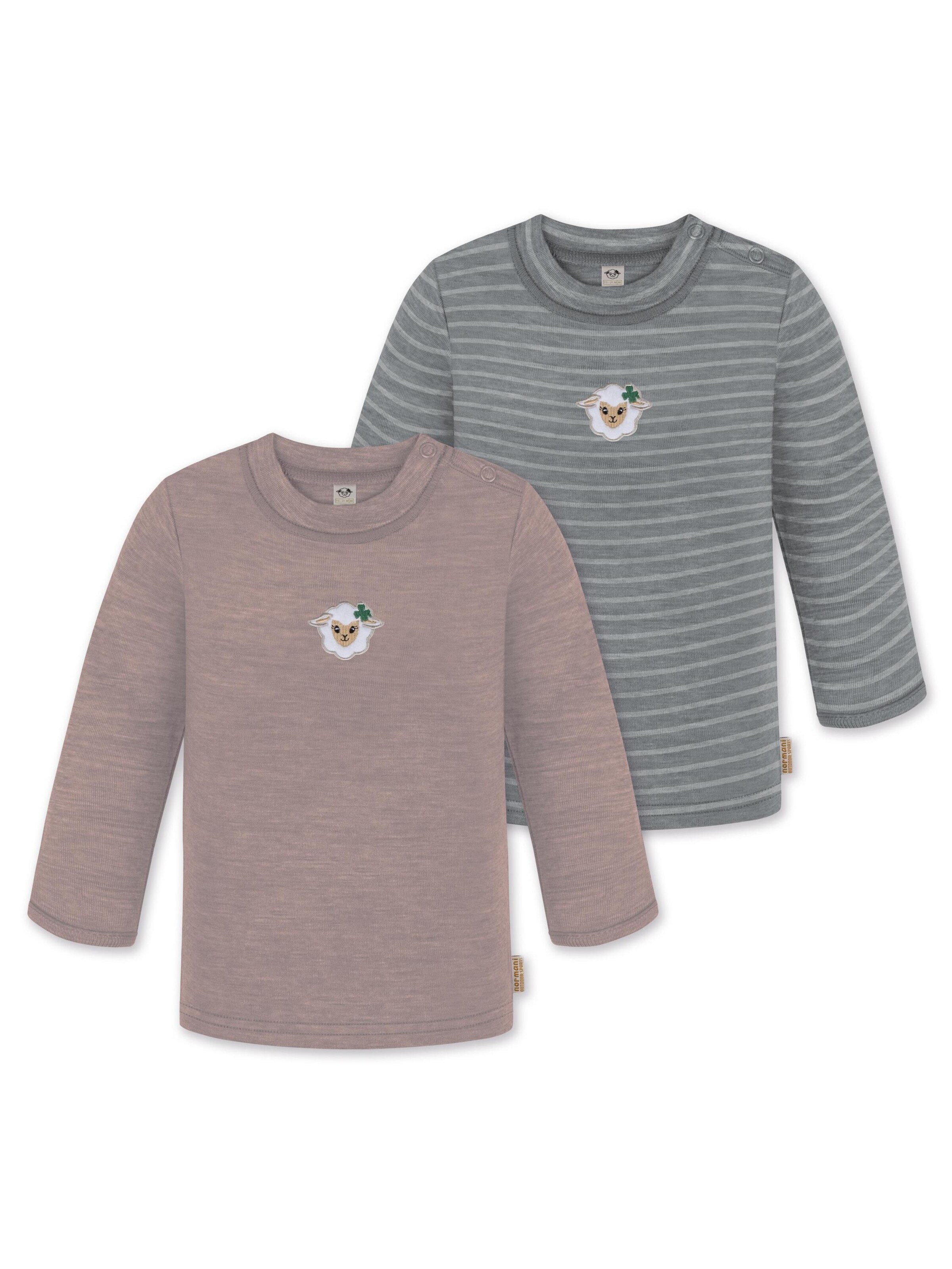 normani Shirt 'Taupo' in Grey: front