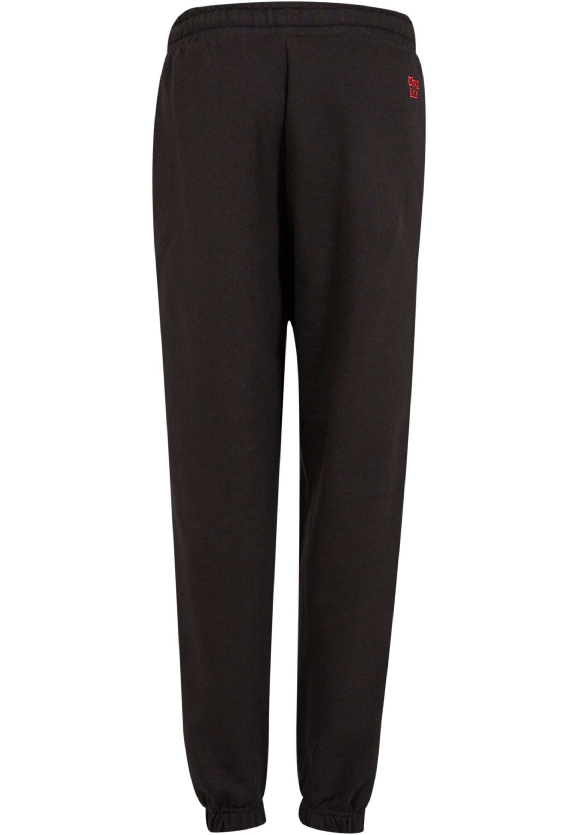 Tapered Pantaloni 'Sky' di Thug Life in nero