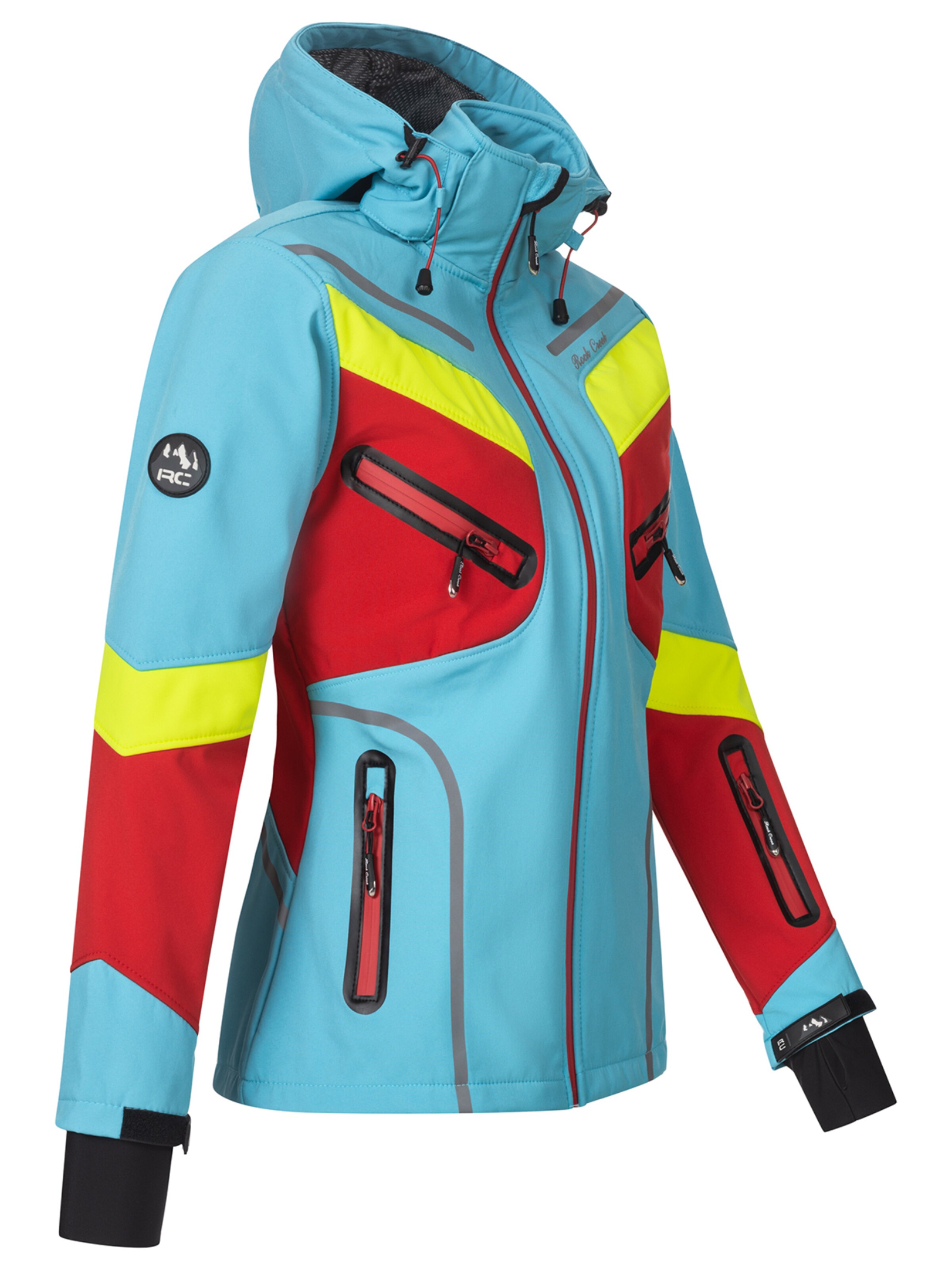 Rock Creek Outdoorjacke in Blau