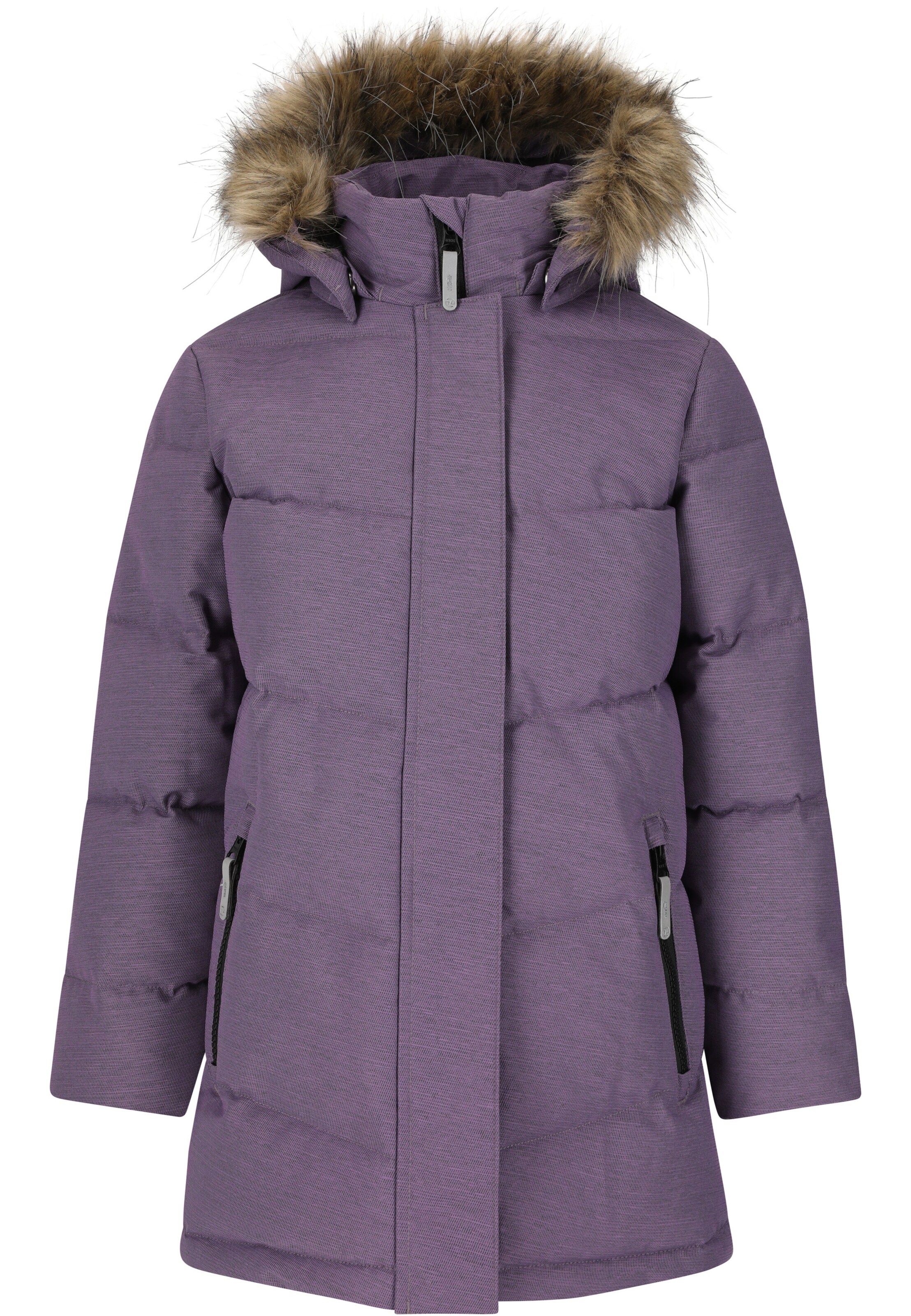 ZigZag Steppjacke 'Pennie' in Lila: Vorderseite