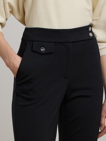 regular Pantaloni 'ZINLEAH' di Lauren Ralph Lauren in nero