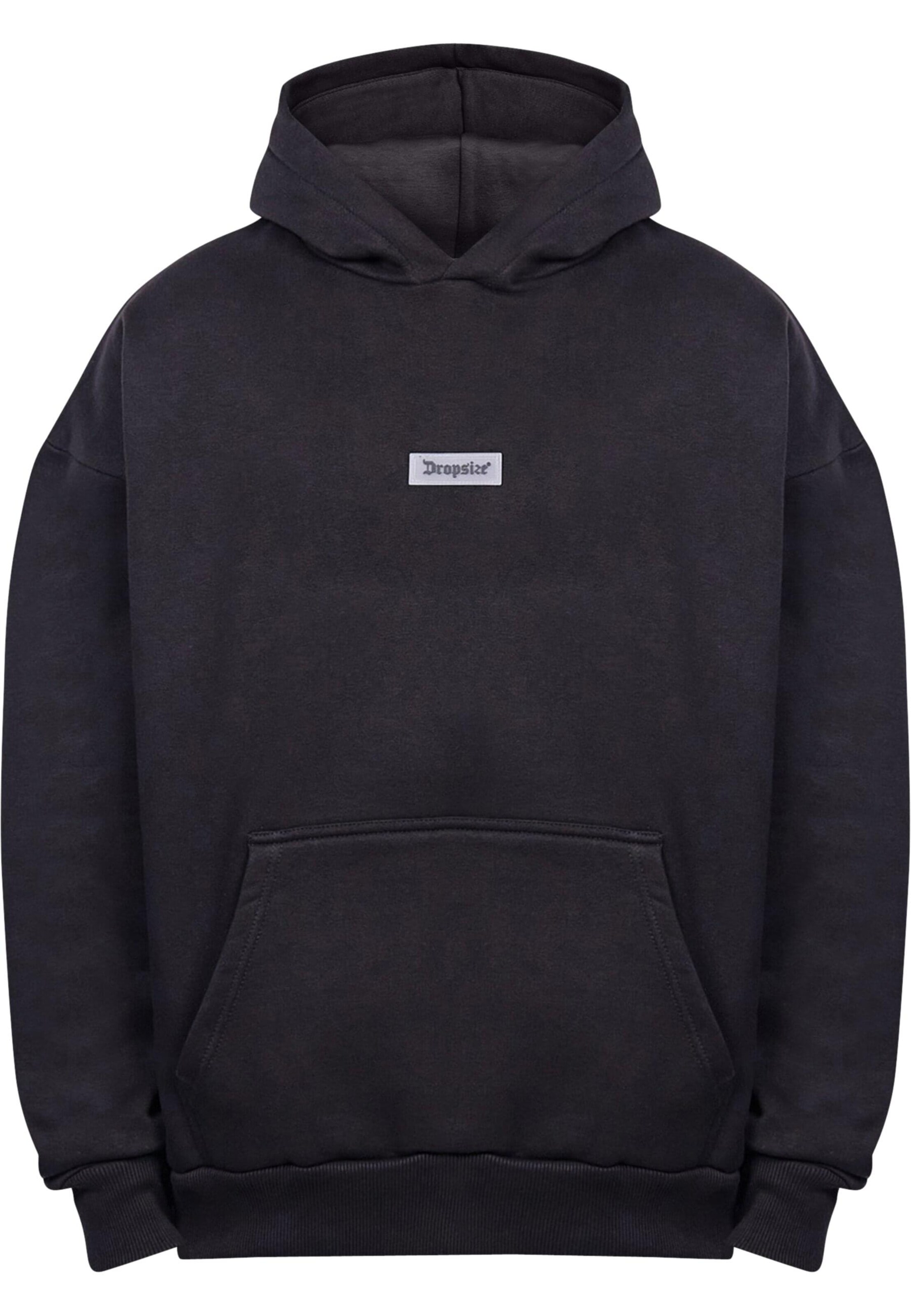Dropsize Sweatshirt in Black: front