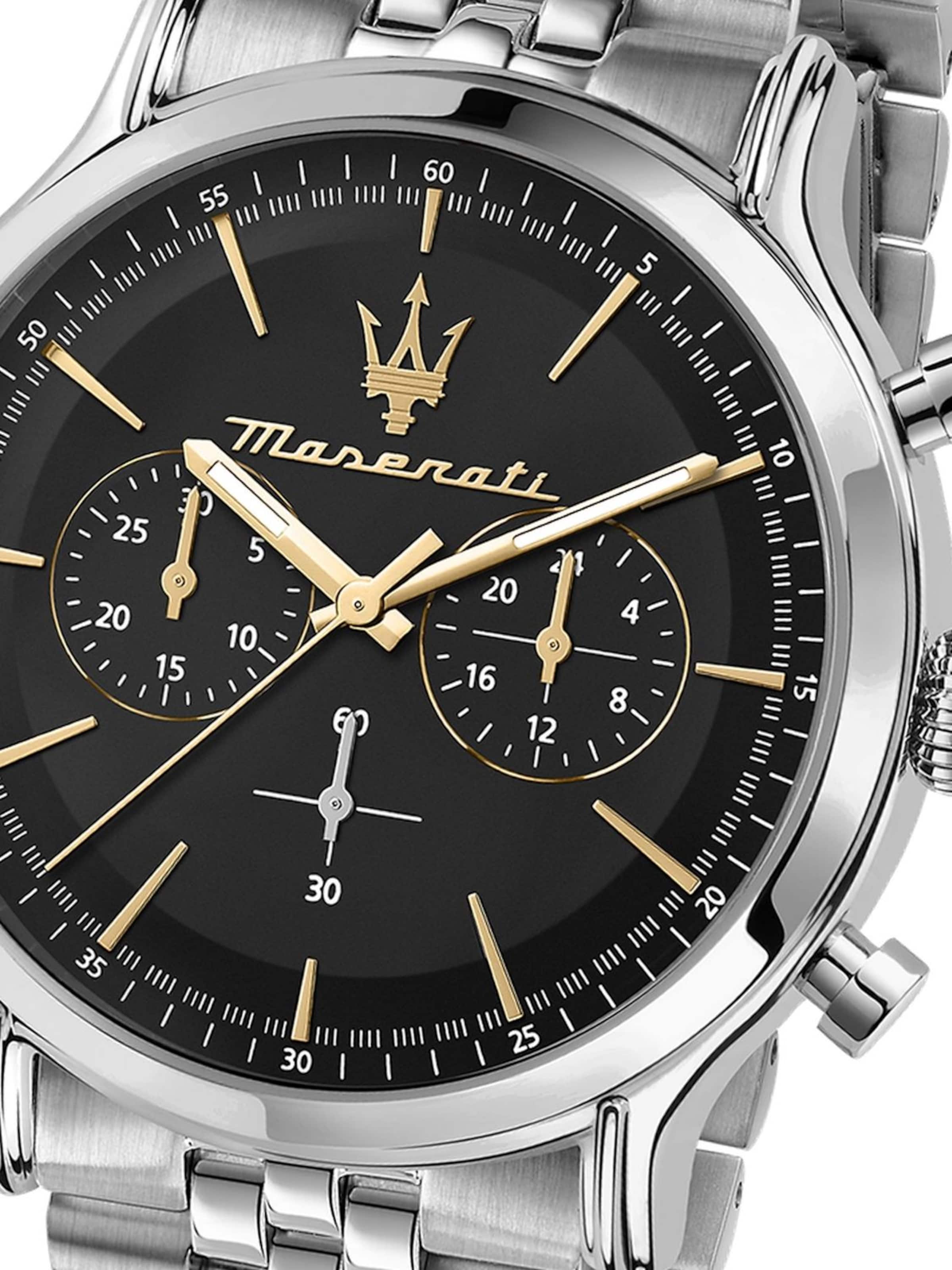 Maserati - Reloj analógico en plata
