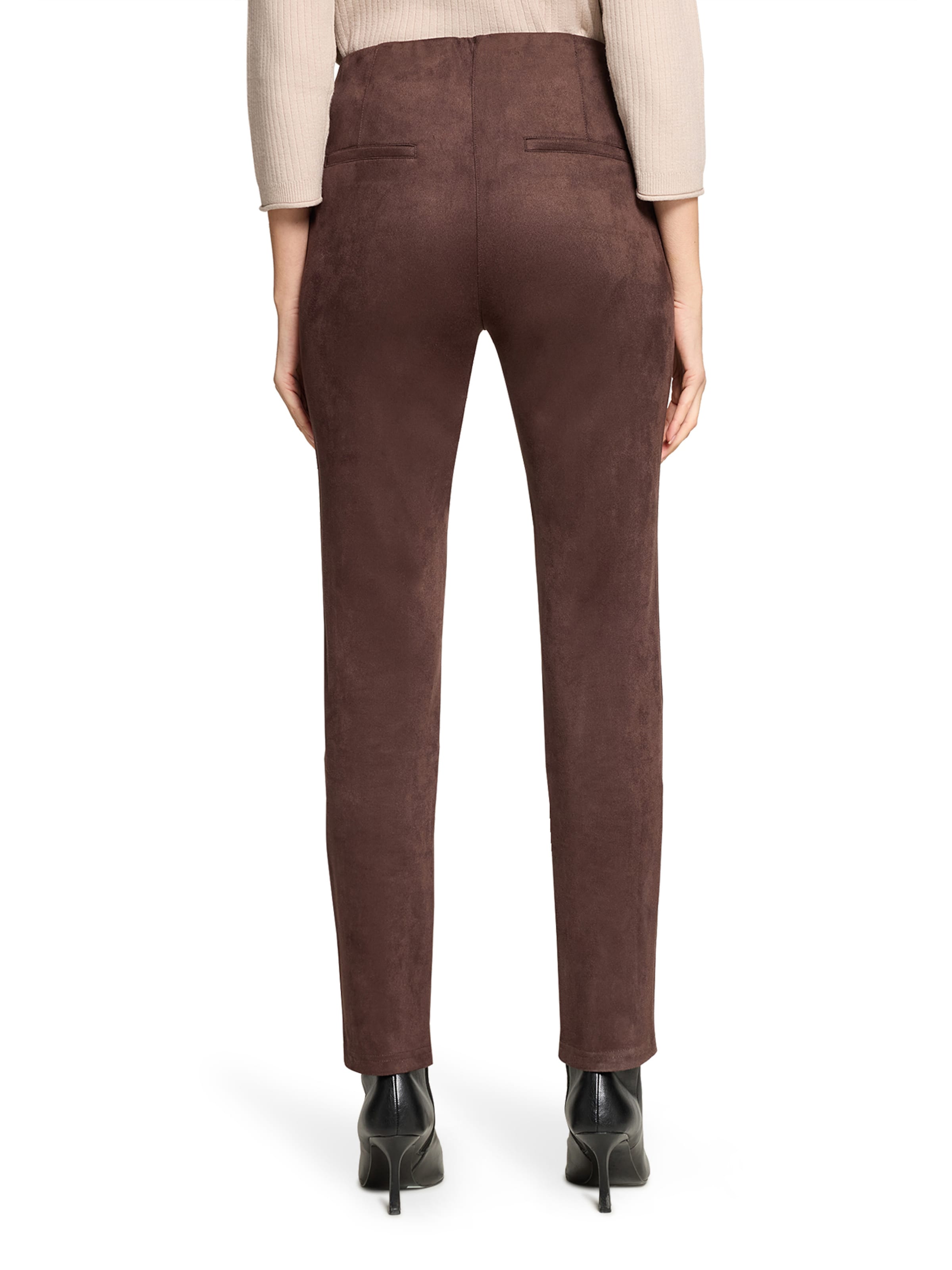 Coupe slim Pantalon Betty Barclay en marron