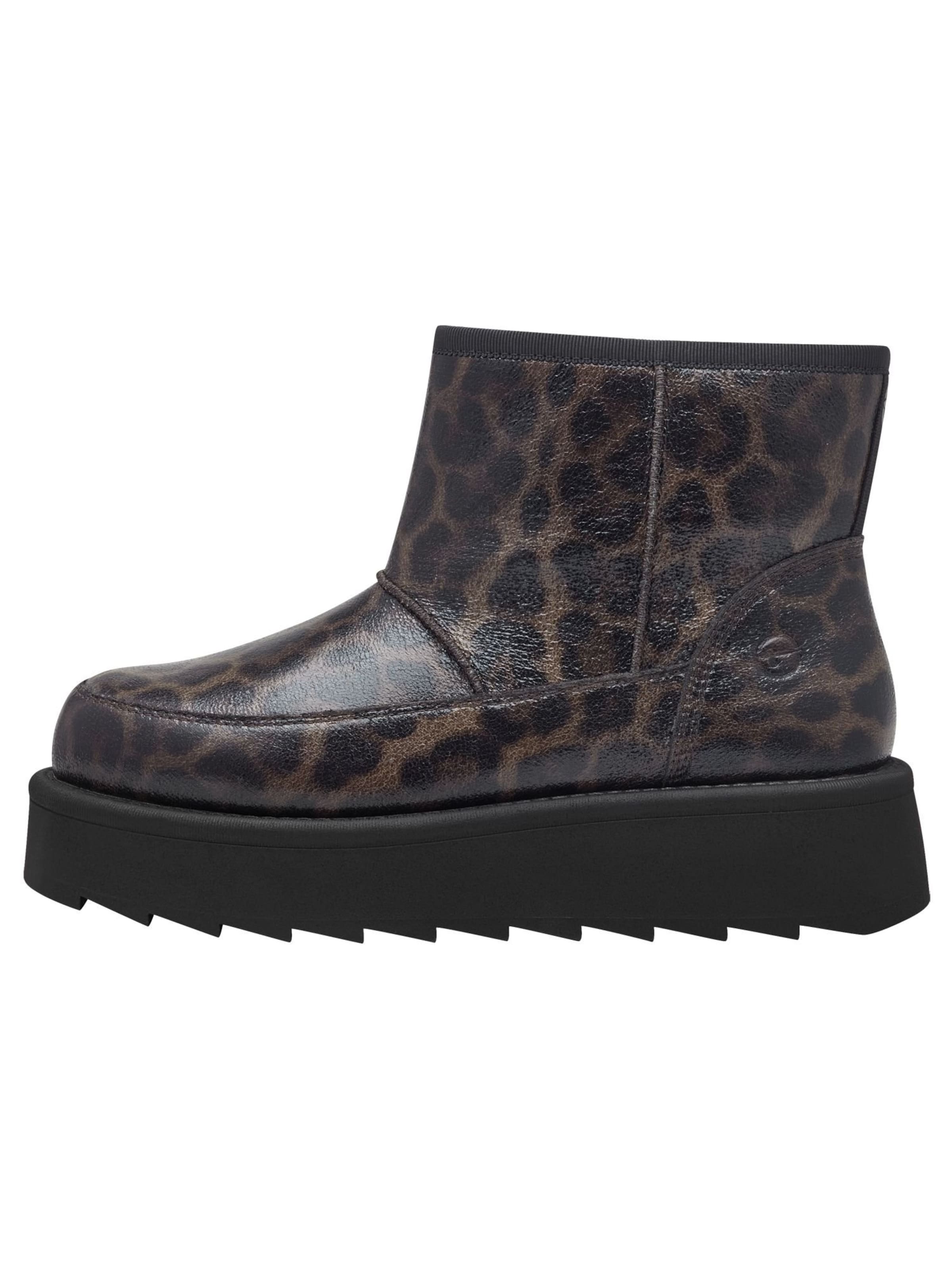 Boots Tamaris en noir : devant