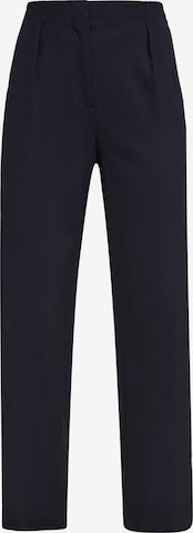 COMMA Pleat-Front Pants in Blue: front