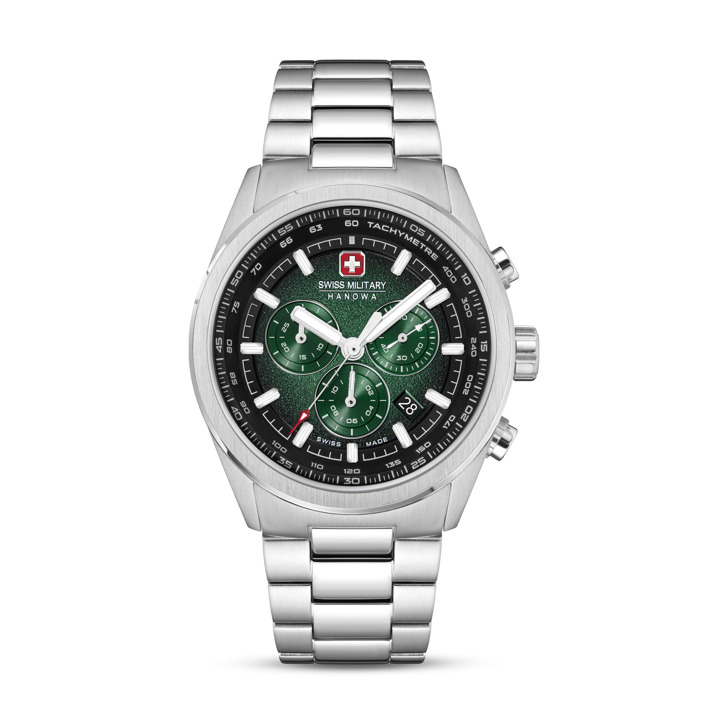 SWISS MILITARY HANOWA Analog watch in Grey: front