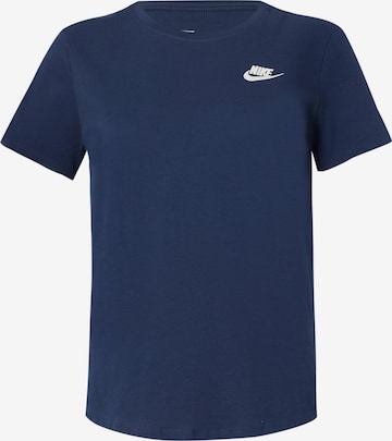 zils Nike Sportswear T-Krekls 'Club Essential': no priekšpuses