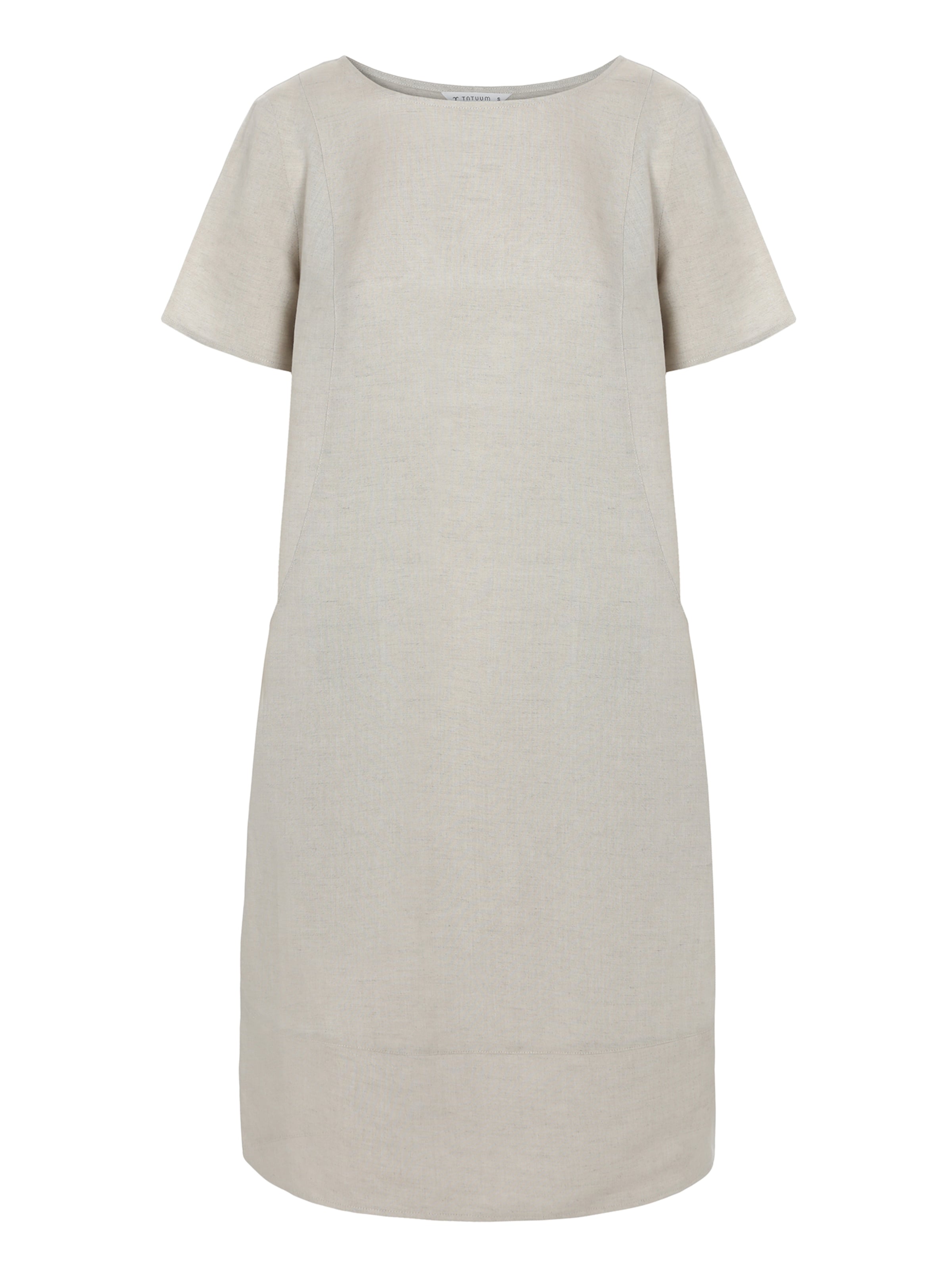 TATUUM - Vestido em bege: frente