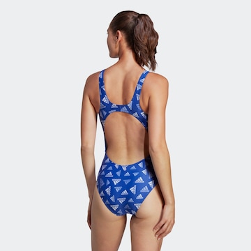 ADIDAS SPORTSWEAR Active Swimsuit in Blue