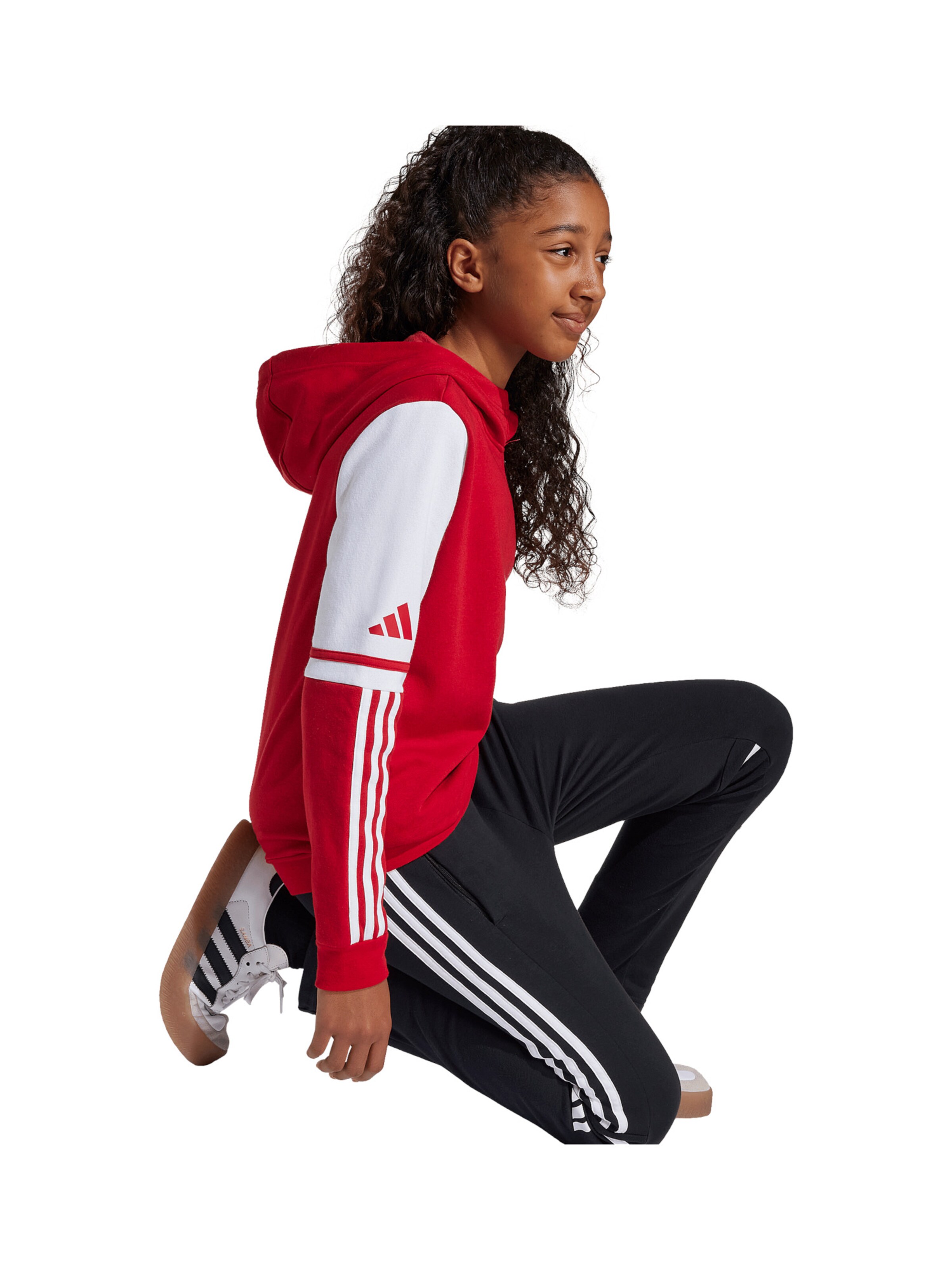 ADIDAS PERFORMANCE Sportovní mikina – červená