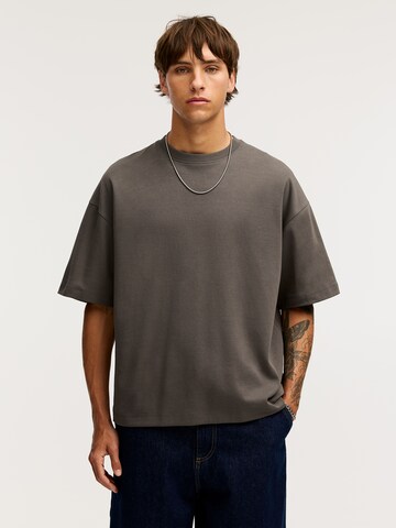 Pull&Bear Tričko - Sivá: predná strana