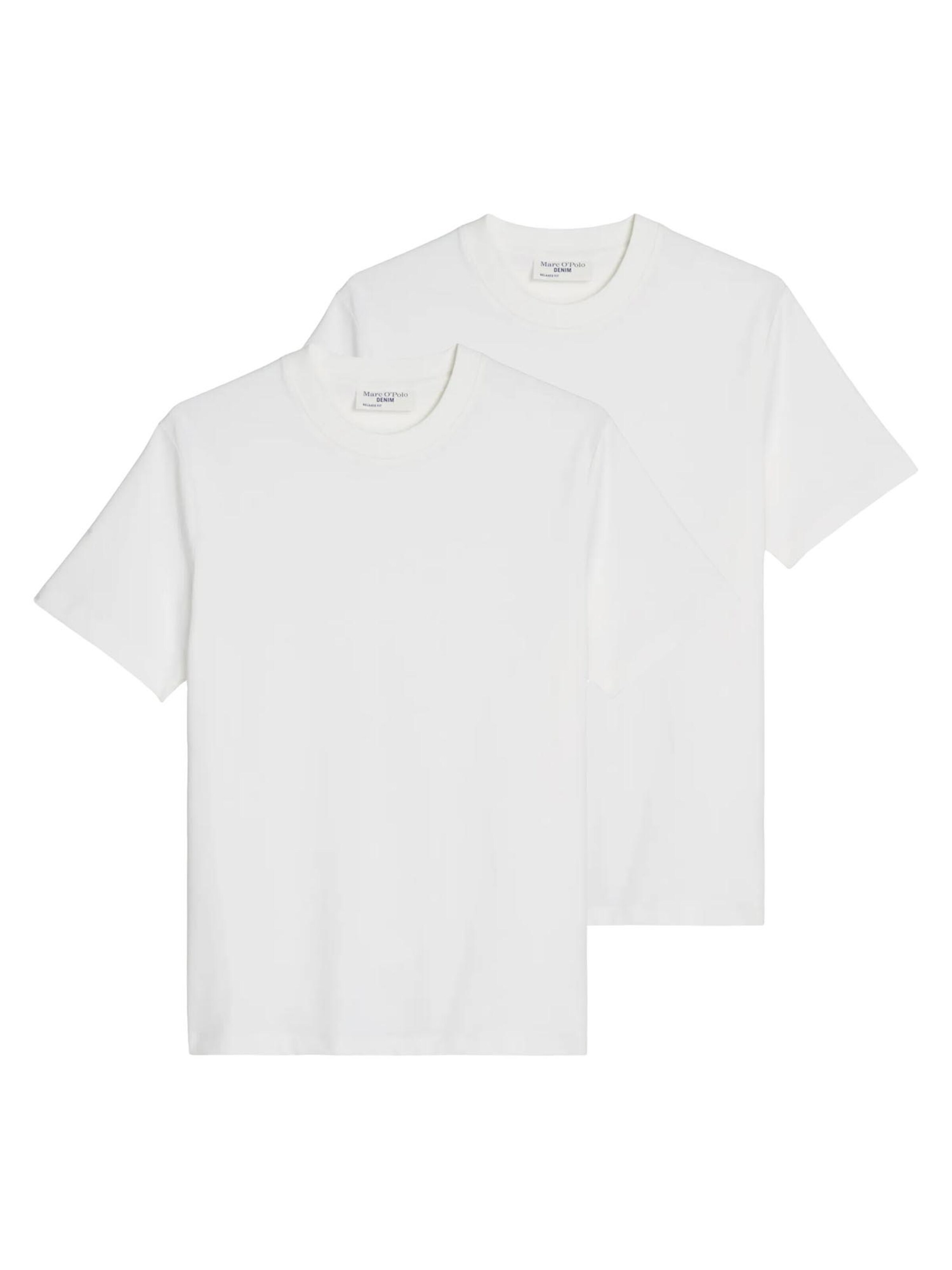 Marc O'Polo DENIM Shirt 'Basic' in White: front