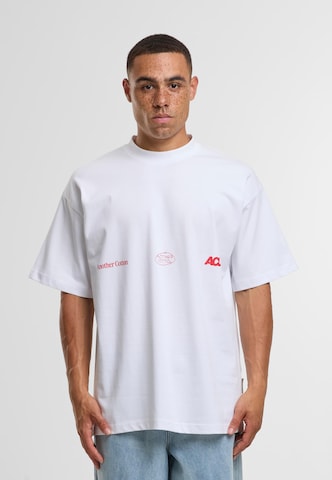 Another Cotton Lab Shirt 'Doing Nothing' in Wit: voorkant