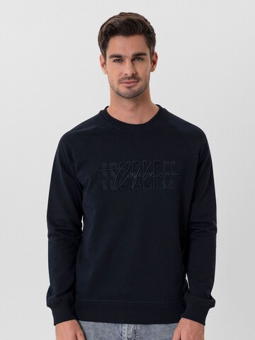 Jacey Quinn - Sudadera 'Arturo' en azul