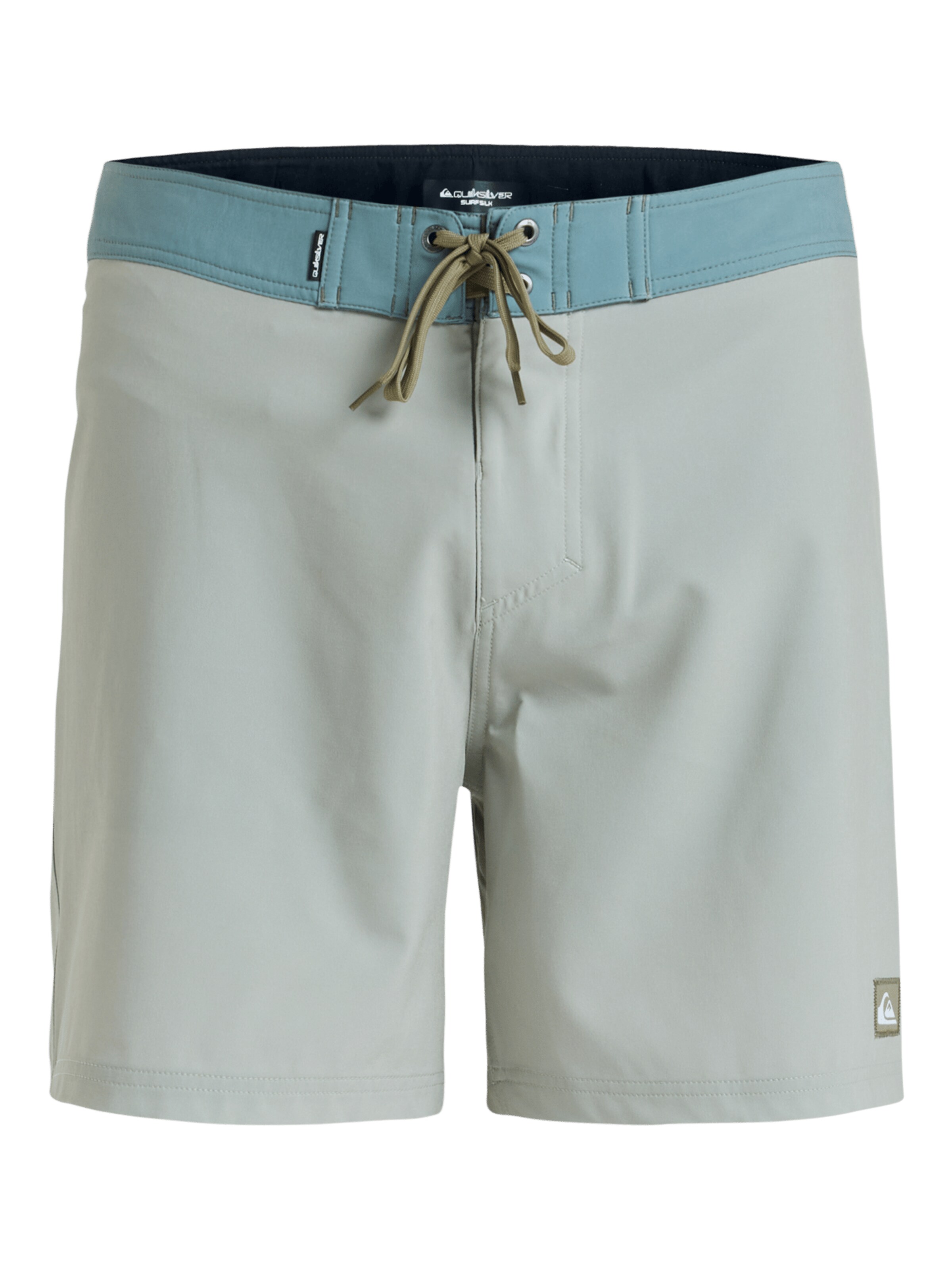 QUIKSILVER Swimming Trunks 'Surfsilk Kaimana 16' in Grey: front