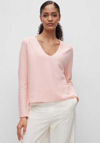 BOSS Sweater 'Ferona' in Pink: front