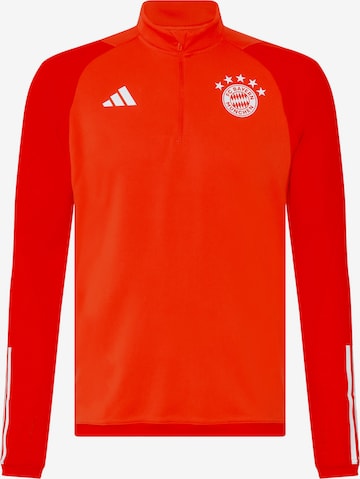 FC BAYERN MÜNCHEN Sportsweatshirt ' Teamline ' in Rot: predná strana