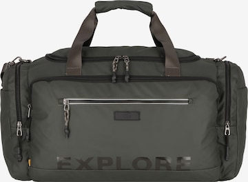 Borsa weekend 'Explore' di CAMEL ACTIVE in verde: frontale