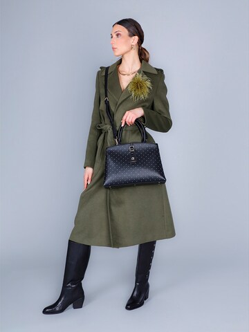 CAFè NOIR Handtas in Zwart: voorkant