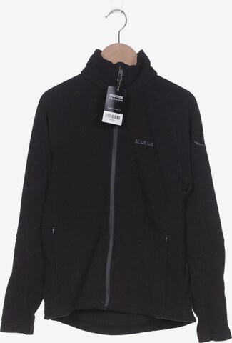 SALEWA Strickjacke S in Schwarz: predná strana