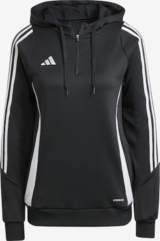 ADIDAS PERFORMANCESportska sweater majica 'Tiro' - crna boja: prednji dio