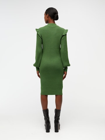 OBJECT Gebreide jurk 'Diva' in Groen
