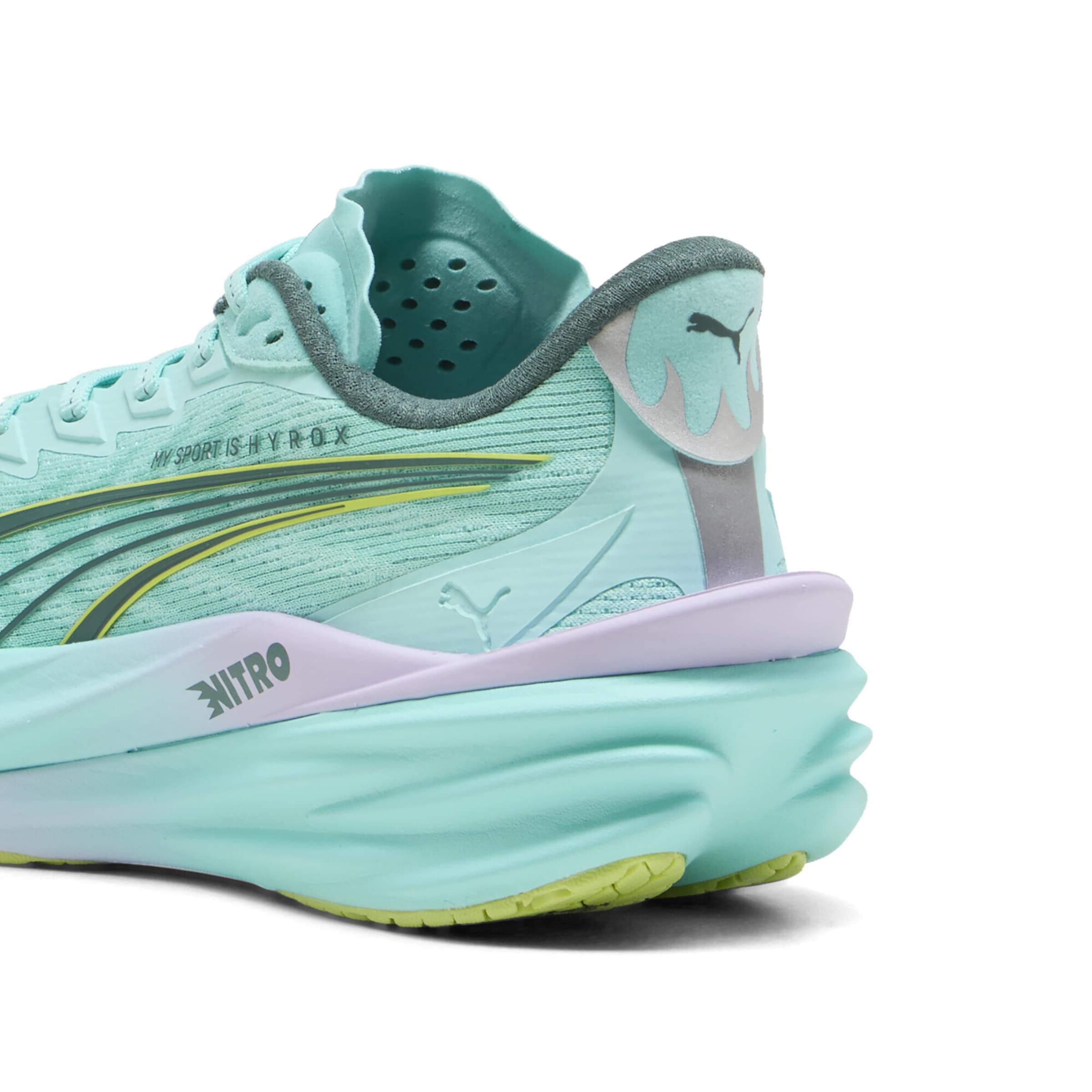 PUMA Running shoe 'Puma x Hyrox Deviate NITRO™ 4' in Green