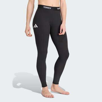 ADIDAS TERREX Sportondergoed 'Xperior' in Zwart: voorkant
