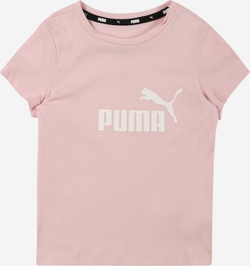 PUMA Shirt 'Essentials' in Pink: front