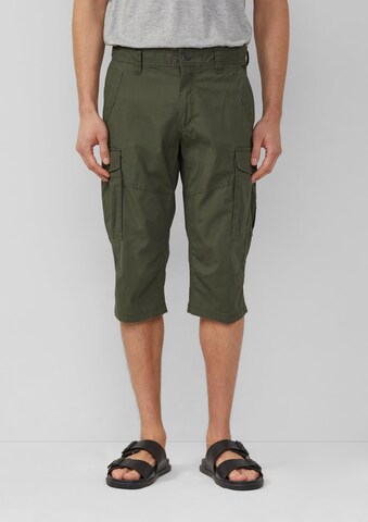 Regular Pantalon ' FILE ' s.Oliver en vert : devant