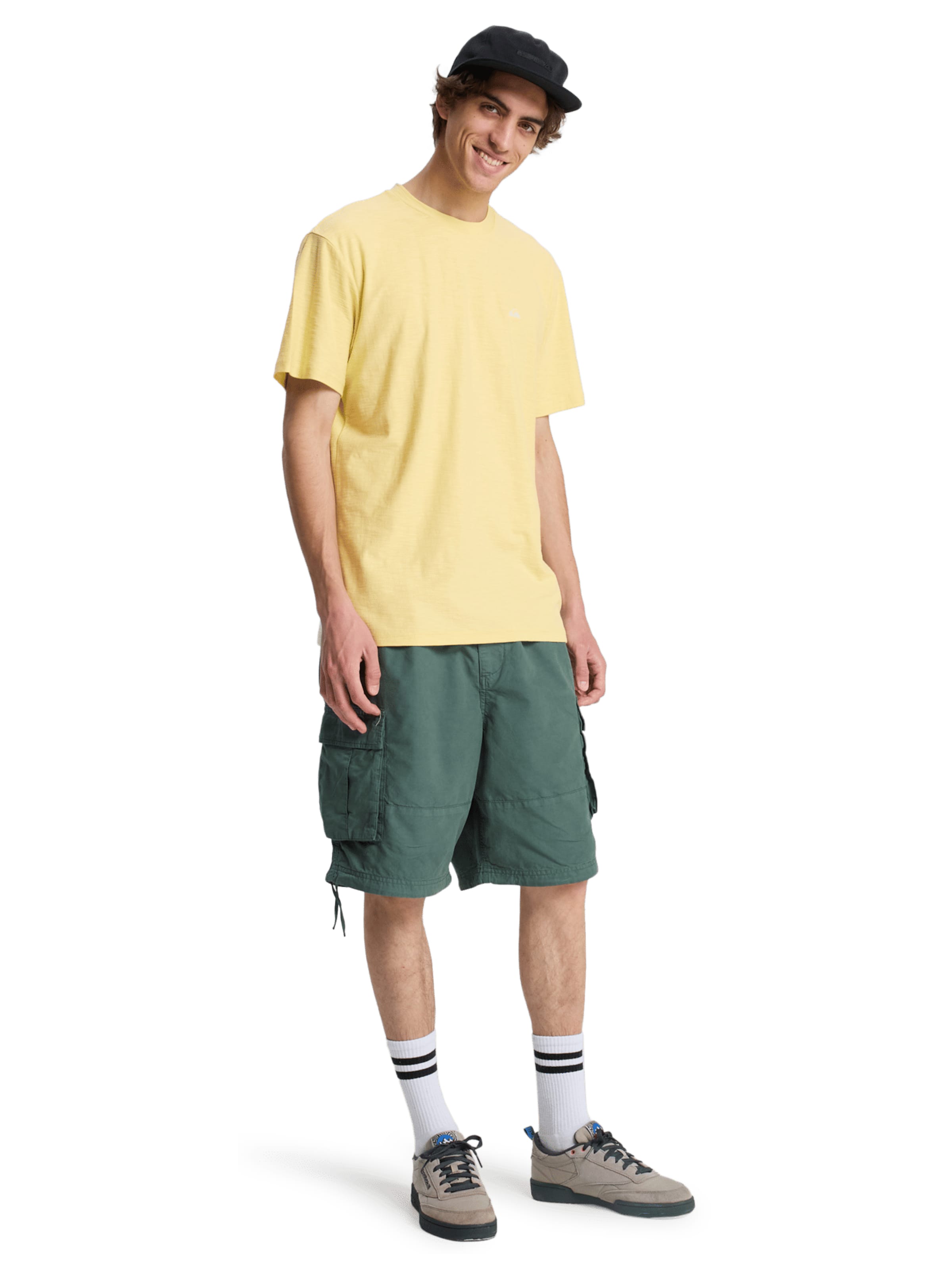 QUIKSILVER Shirt in Yellow