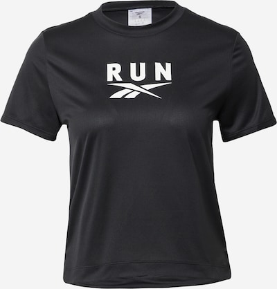 Tricou funcțional 'Workout Ready' Reebok Sport pe negru / alb, Vizualizare produs