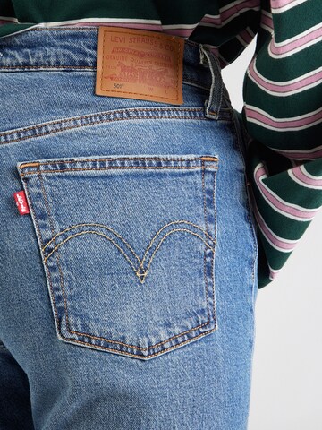 LEVI'S ® Regular Jeans '501® Crop' in Blau