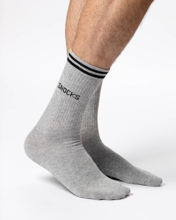 SNOCKS Sportsocken in Grau