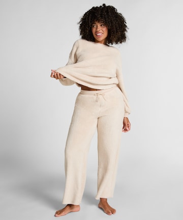 Hunkemöller Pajama pants in Beige
