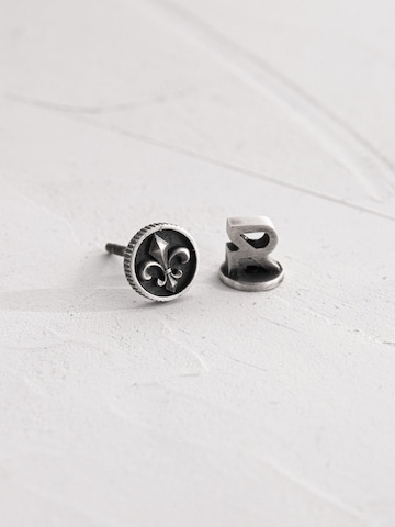 REYTEL Ohrring 'FLEUR DE LIS'‌ in Silber