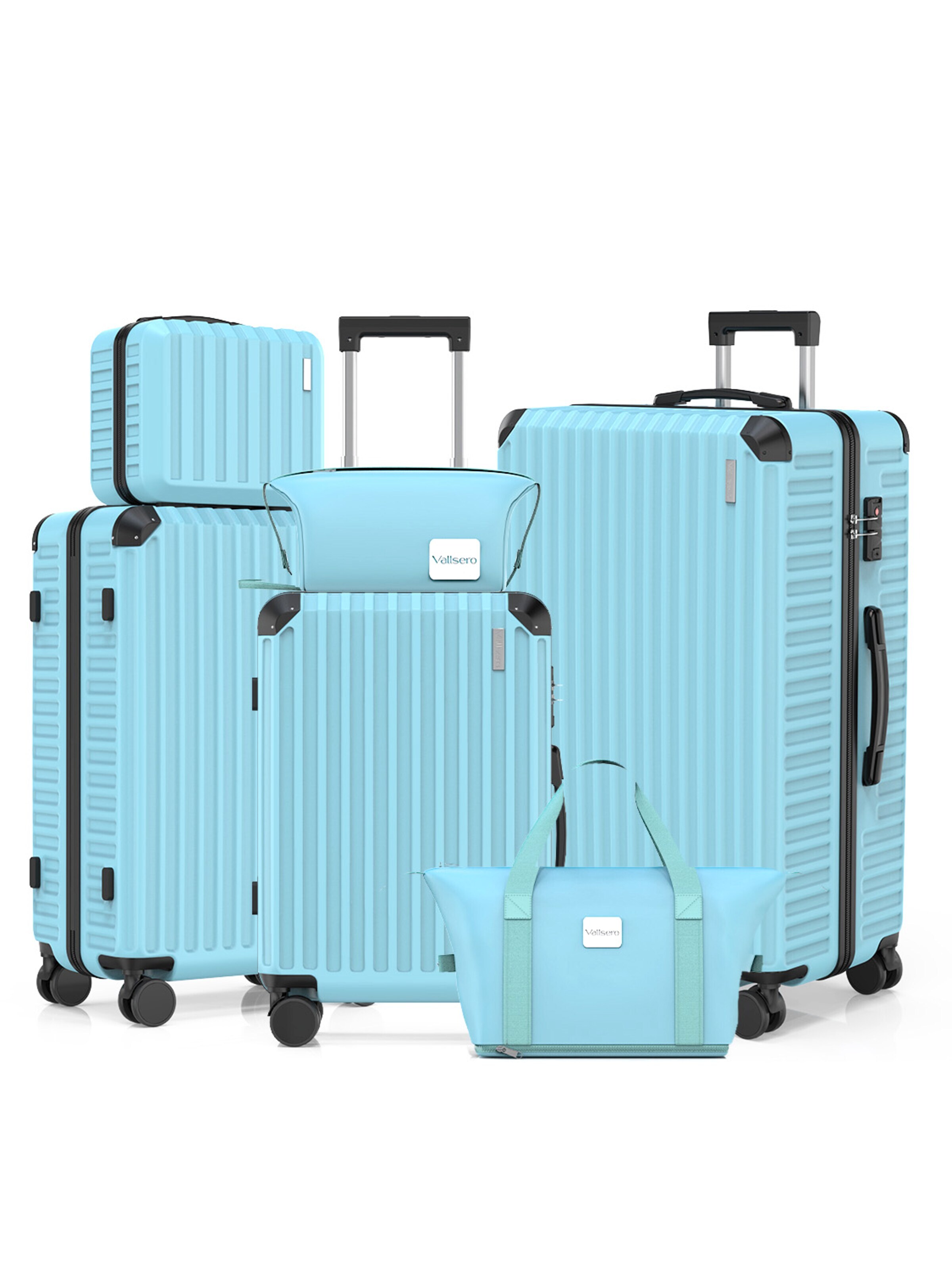 Vallsero Kofferset 'LG2 Horizon'‌‌‌‌‌ in Blau: Vorderseite