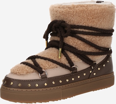 Auliniai batai 'CURLY ROCK' iš INUIKII, spalva – smėlio / mokos spalva / tamsiai ruda, Prekių apžvalga