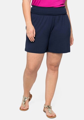 SHEEGO Regular Shorts in Blau: predná strana