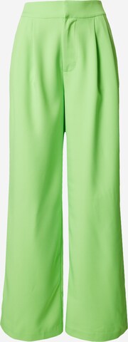 Wide leg Pantaloni con pieghe 'ISABELLA' di STEVE MADDEN in verde: frontale