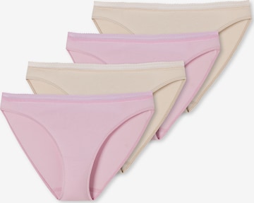 SCHIESSER Panty ' Cotton Lace ' in Beige: front